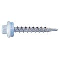 Buildright Self-Drilling Screw, #10 x 1-1/2 in, Painted Steel Hex Head Hex Drive, 2000 PK 09588